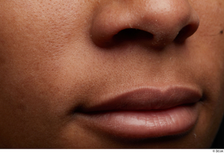  HD Face skin reference Daniella Hinton lips mouth nose skin pores skin texture 0002.jpg
